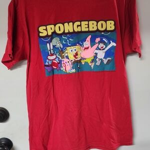 Vintage Red SpongeBob T-Shirt